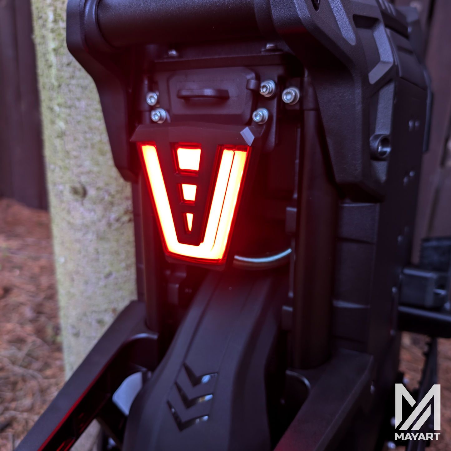 Neonowe tail light for Leaperkim Veteran Patton-S electric unicycle: side